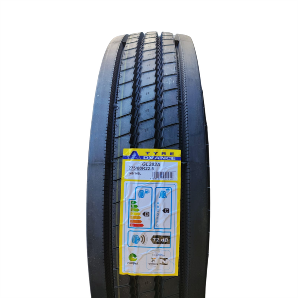 Pneu 275/80R22.5 149/146L GL283 Advance - Pneutek Pneus